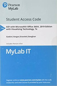 Mylab It with Pearson Etext -- Access Card -- For Go! 2019 with Visualizing Technology 7e
