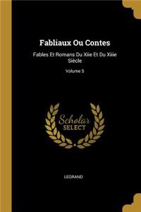 Fabliaux Ou Contes