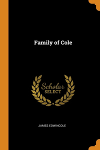 Family of Cole