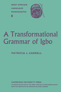 Transformational Grammar of Igbo