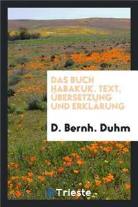 Das Buch Habakuk