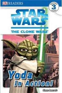 Star Wars: The Clone Wars Yoda in Action!