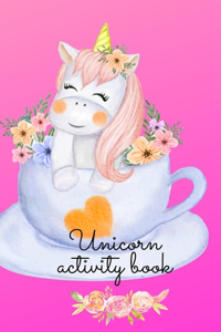 Unicorn activity book