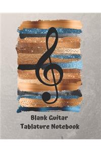 Blank Guitar Tablature Notebook