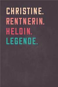 Christine. Rentnerin. Heldin. Legende.