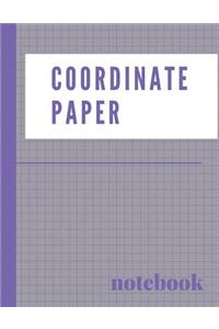 Coordinate Paper Notebook