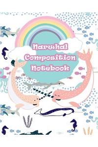 Narwhal Composition Notebook