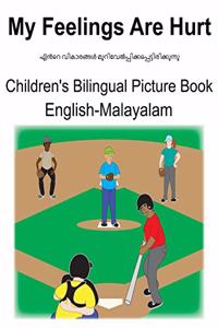 English-Malayalam My Feelings Are Hurt Children's Bilingual Picture Book