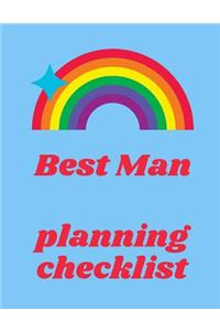 Best Man Planning Checklist
