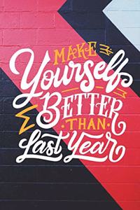 Make your self better than last year