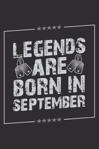 Legends Are Born In September