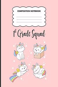 1st grade Squad Composition Notebook