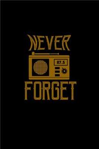 Never forget