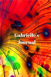 Gabrielle's Journal: Personalized Lined Journal for Gabrielle Diary Notebook 100 Pages, 6" x 9" (15.24 x 22.86 cm), Durable Soft Cover