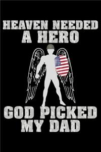 Heaven needed a hero God picked my Dad