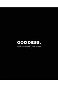 2019-2023 Five Year Diary; Goddess.