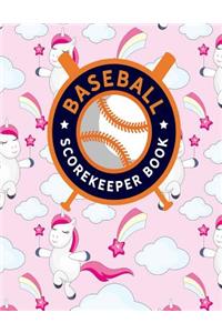 Baseball Scorekeeper Book