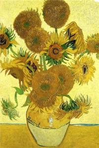Vase with Fifteen Sunflowers by Vincent van Gogh Journal