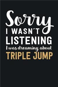 I was Dreaming about Triple Jump
