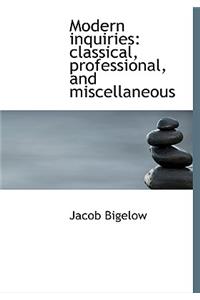 Modern Inquiries