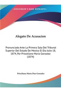 Alegato de Acusacion