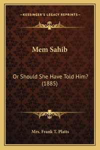 Mem Sahib