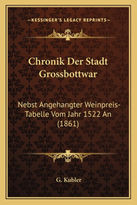 Chronik Der Stadt Grossbottwar