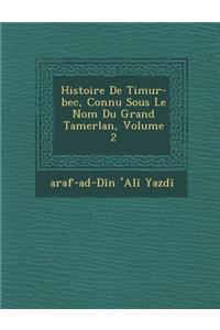 Histoire de Timur-Bec, Connu Sous Le Nom Du Grand Tamerlan, Volume 2