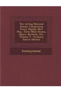The Acting National Drama