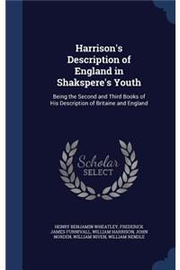 Harrison's Description of England in Shakspere's Youth