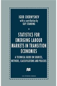 Statistics for Emerging Labour Markets in Transition Economies: A Technical Guide on Sources, Methods, Classifications and Policies