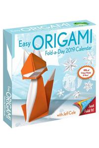 Easy Origami Fold-A-Day 2019 Calendar