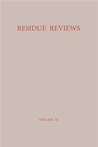 Residue Reviews / Rückstands-Berichte