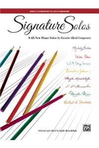 Signature Solos, Bk 2