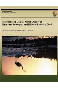 Assessment of Coastal Water Quality at Timucuan Ecological and Historic Preserve