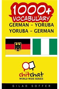 1000+ German - Yoruba Yoruba - German Vocabulary