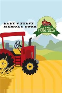 Baby's First Memory Book