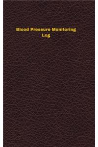 Blood Pressure Monitoring Log