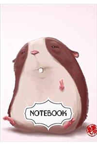 Hamster Dot-grid Notebook