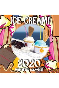 Ice Cream! 2020 Mini Wall Calendar