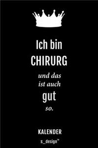 Kalender für Chirurgen / Chirurg / Chirurgin