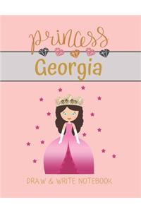 Princess Georgia Draw & Write Notebook