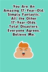You Are An Amazing 17-Year-Old Simply Fantastic All the Other 17-Year-Olds