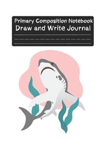 Primary Composition Notebook shark