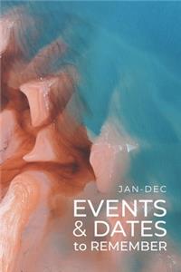 JAN-DEC Events & Dates to Remember