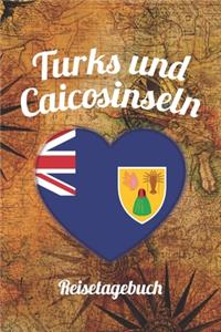 Turks und Caicosinseln Reisetagebuch: A5 Reise Journal I Notizbuch I Urlaubs Planer I Road trip Planer I Travel notebook I 6X9 Pocket journal I Geschenk für Backpacker