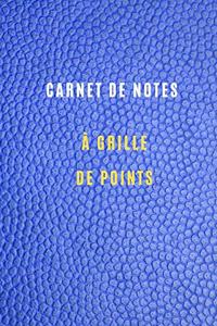 Carnet de Notes à grille de points format 6 x 9 105 pages Journal Pointillé avec Couverture élégante