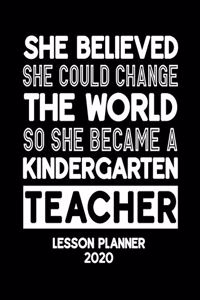 Lesson Planner 2020