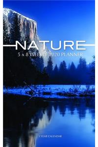Nature 5 x 8 Weekly 2020 Planner