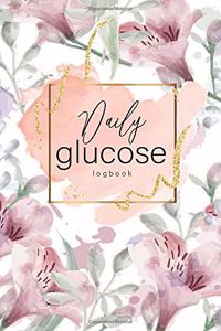 Daily glucose log book